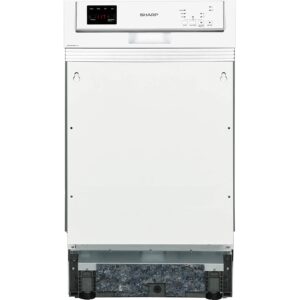 Πλυντήριο πιάτων ημιεντοιχιζόμενο, 45cm, Sharp, QW-HS24S472W-DE