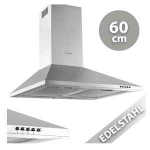 ΕΠΙΤΟΙΧΙΟΣ ΑΠΟΡΡΟΦΗΤΗΡΑΣ ΚΑΜΙΝΑΔΑ LAURUS LHK 60 BX, 60cm