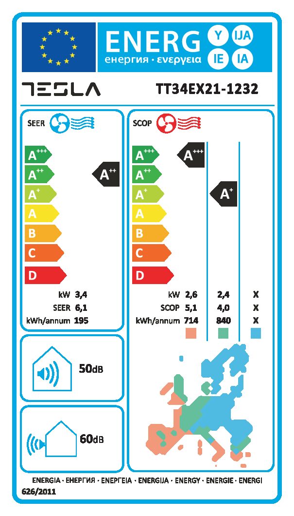 ΚΛΙΜΑΤΙΣΤΙΚΟ TESLA CLASSIC TT34EX21-1232IA - Image 4