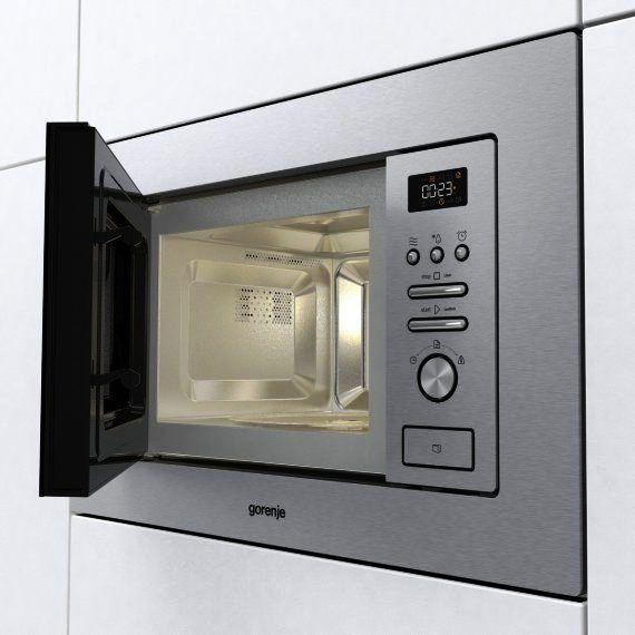 ΕΝΤΟΙΧΙΖΟΜΕΝΟΣ ΦΟΥΡΝΟΣ ΜΙΚΡΟΚΥΜΑΤΩΝ GORENJE BM201AM1X 800w, 20lt - Image 2